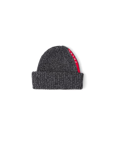 Grey Technical Knit Beanie 